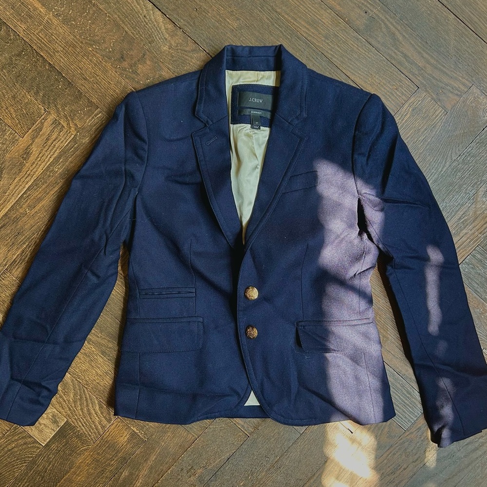 J. Crew Navy Blazer